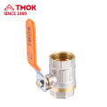 FXM thread Long handle forging brass ball valve